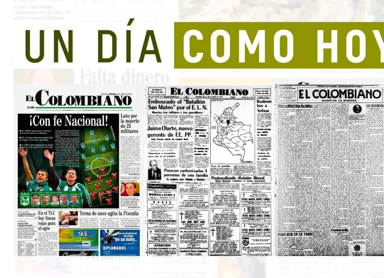 Un día como hoy 26 de junio