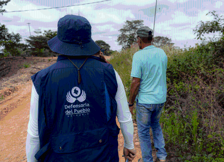 La Defensoría del Pueblo alertó por nuevas afectaciones a la población civil y amenazas contra personeros en el Catatumbo. FOTO cortesía Defensoría del Pueblo