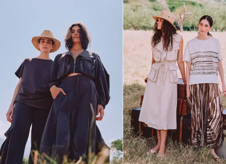 Algunas de las prendas de María Elena Villamil para Arkitect. FOTO Cortesía