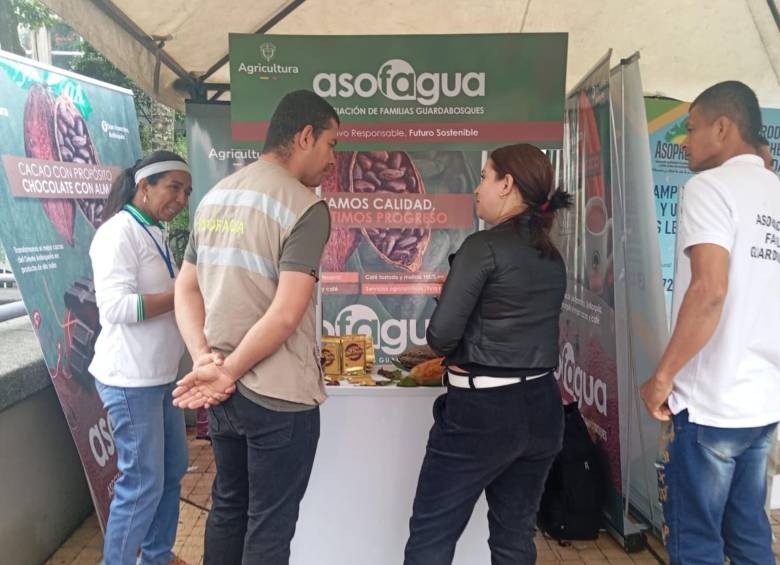 El cacao también se consolidó como una alternativa productiva para familias que fueron víctimas del desplazamiento forzado. Foto: cortesía