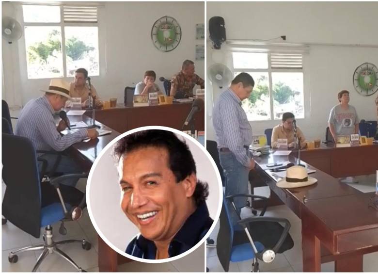 La figura de Diomedes Díaz sigue generando reacciones encontradas, y este martes 26 de mayo, su natalicio fue conmemorado de una forma singular en el Concejo de Cachipay, Cundinamarca. FOTO: Captura de video de redes sociales del Concejo de Cachipay, Cundinamarca.