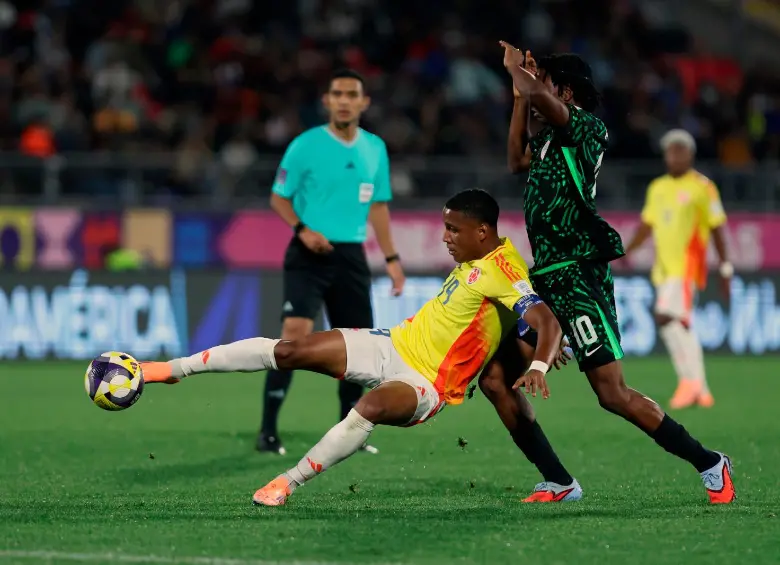 Colombia hizo más por el triunfo en el primer tiempo, pero no definió bien. FOTO GETTY