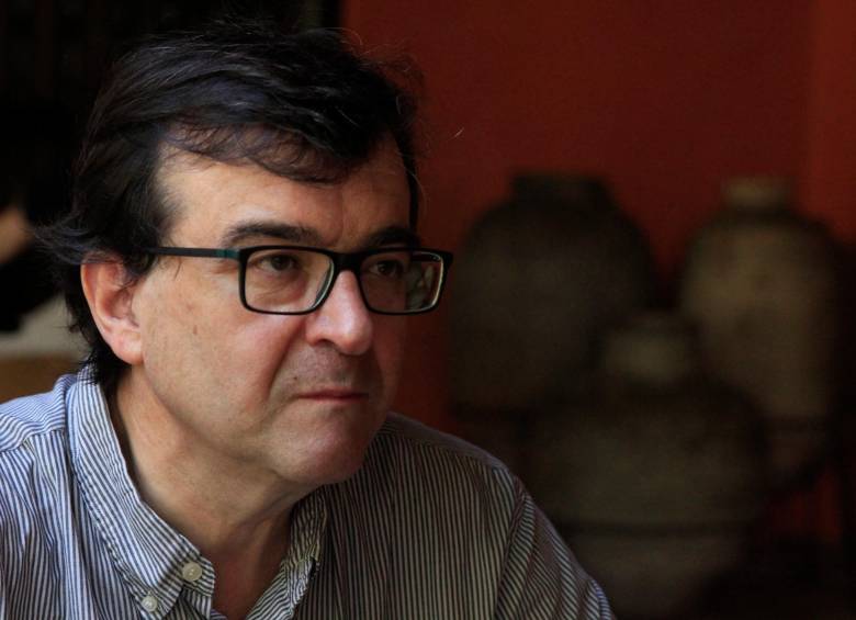 Javier Cercas está lanzando el último libro de la trilogía sobre la vida de Melchor Marín, aunque no descarta una cuarta. Hay que esperar qué pasa. FOTO colprensa