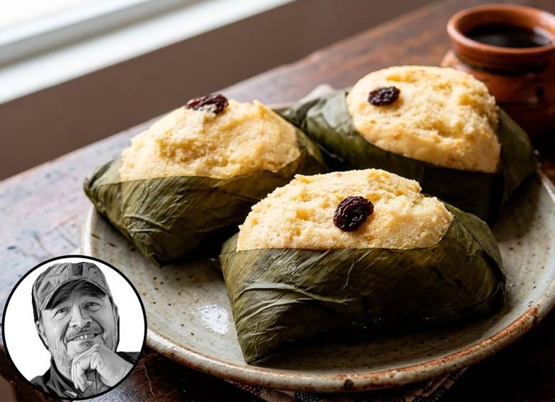 Estos son los quimbolitos, son dulces y parecen tamales. El chef Molina le entrega la receta en esta serie de Comiendo por Colombia. FOTO El Colombiano