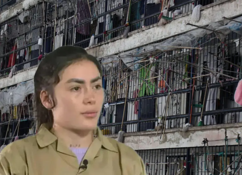 Se había considerado el traslado de Daneidy Barrera Rojas, conocida como ‘Epa Colombia’, a la cárcel El Buen Pastor, sin embargo, esta decisión se frenó. FOTOS: Colprensa y captura de video