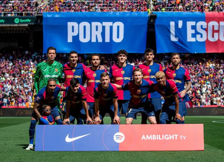 Barcelona busca sellar este jueves su título en la Liga española. FOTO: X-BARCELONA