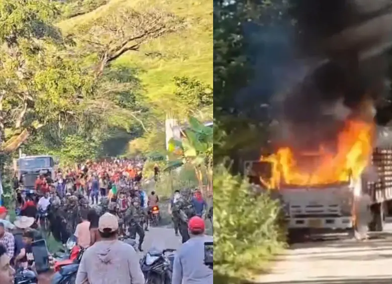 Imágenes de lo sucedido se difundieron a través de redes sociales. Foto: Captura de video