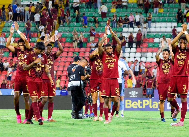 Deportes Tolima jugará octavos de final de Libertadores por segunda vez en la historia. FOTO: X cdtolima