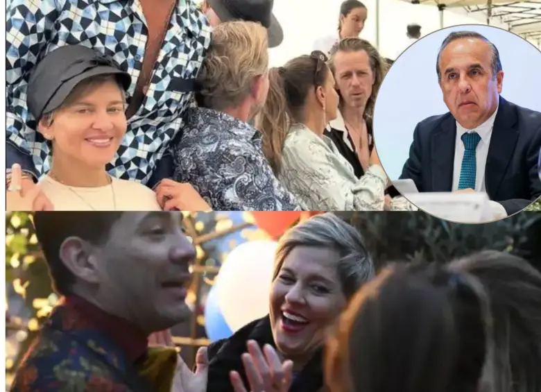 El embajador de Colombia en Suecia, Guillermo Reyes, habla de las fiestas de Verónica Alcocer en Estocolmo. Foto: cortesía diario Expressen y Colprensa