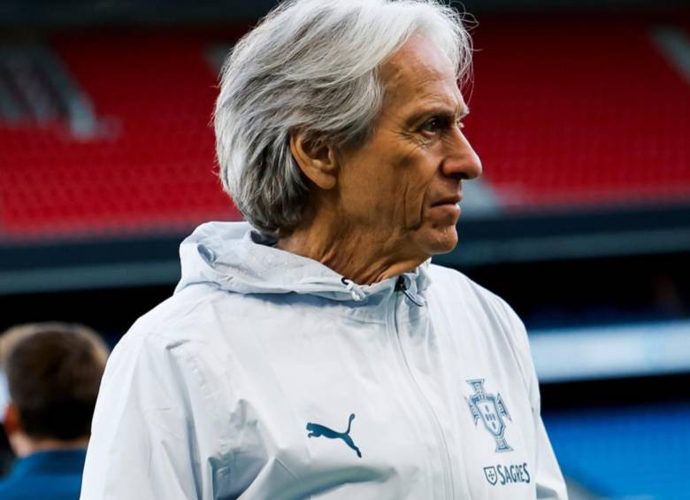 Jorge Jesus, entrenador de la Selección de Portugal. FOTO: Tomada de redes sociales @jorgejesus