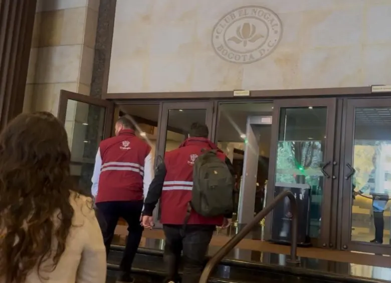 La Dirección Territorial Bogotá del Ministerio de Trabajo inició labores de inspección, vigilancia y control al Club social el Nogal por presunto despido masivo. FOTO: Redes sociales @AntonioSanguino