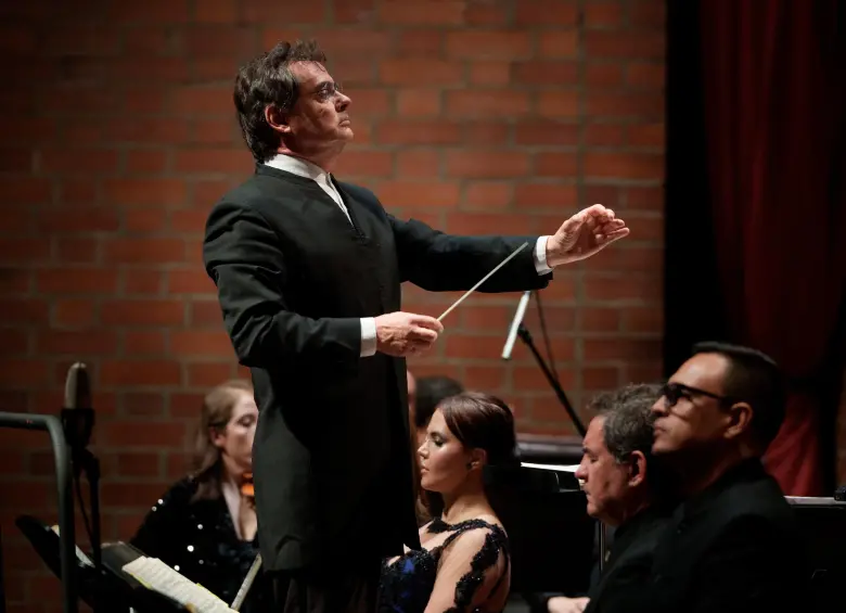Alejandro Posada es el director artístico de la Orquesta Sinfónica Eafit y fundador de IberAcademy, Foto: Cortesía.