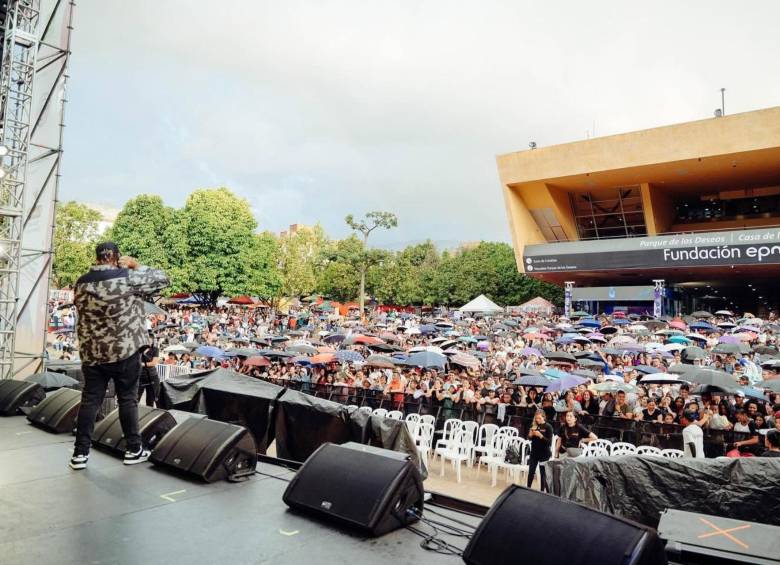 Imagen de una de las ediciones de Gospel Park en el Parque de los Deseos. FOTO: Cortesía