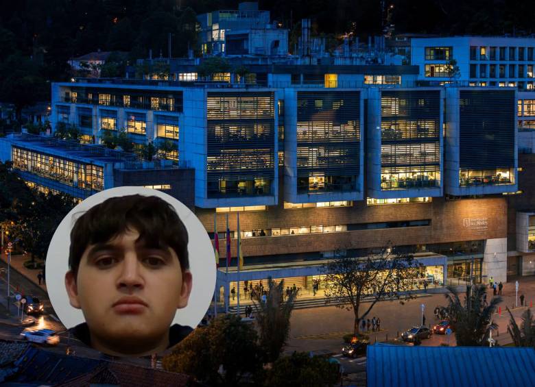 Edificio Mario Lacerna de la Universidad de Los Andes y Jaime Esteban Moreno. Fotos: Colprensa - redes sociales