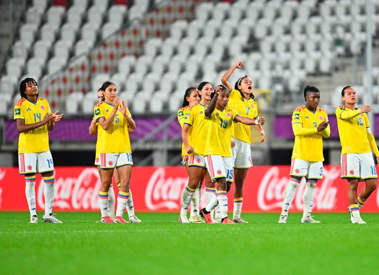 Colombia se colgó la medalla de bronce por primera vez en la historia. FOTO: FCF