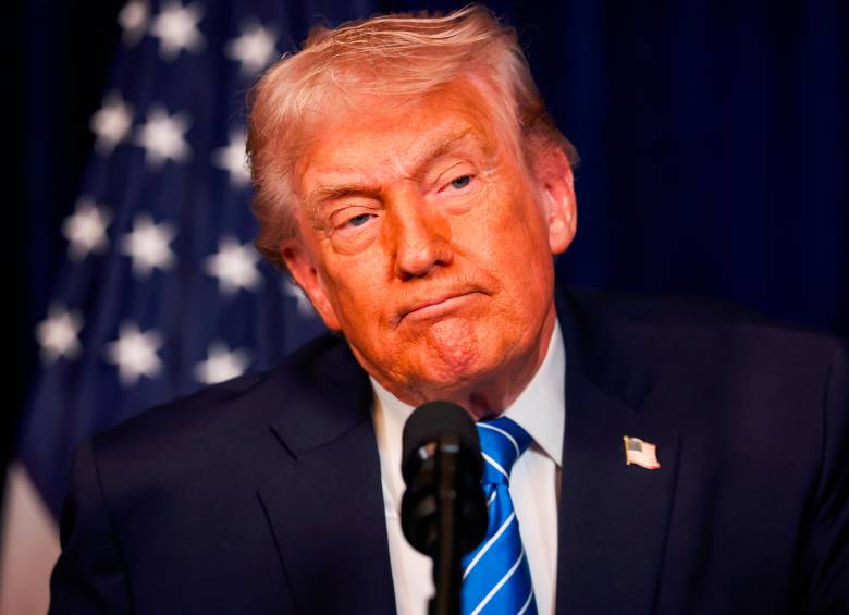 Donald Trump, presidente de Estados Unidos. FOTO GETTY. 