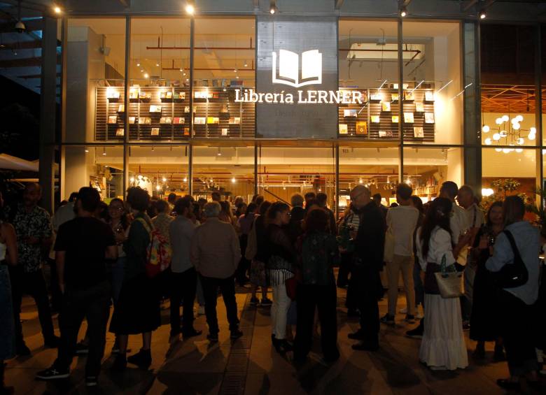 Evento de inauguración de la Librería Lerner en Medellín. Foto: Fredy Builes