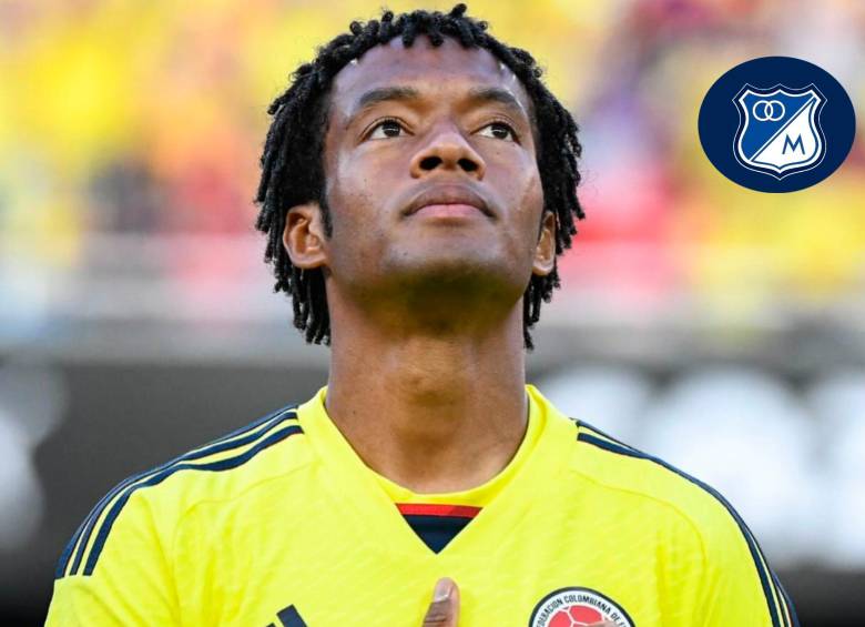Juan Guillermo Cuadrado tiene un acuerdo con Millonarios. FOTO: Instagram Cuadrado y Millonarios