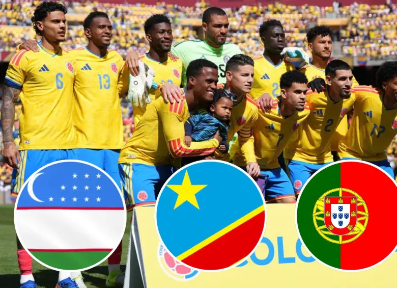 Con la mirada puesta en el 17 de junio, la Selección Colombia ya tiene definido su plan de acción para el regreso a una Copa del Mundo en donde enfrentará a Uzbekistán, el Congo y la Portugal de Cristiano Ronaldo. FOTO: Getty y SSTOCK