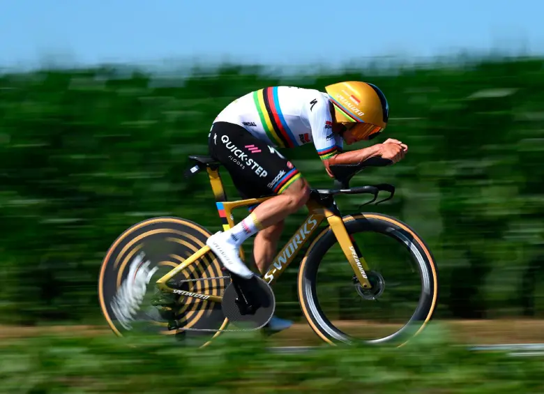 Remco logró su victoria número 64 como corredor profesional. FOTO: X-Soudal Quick-Step