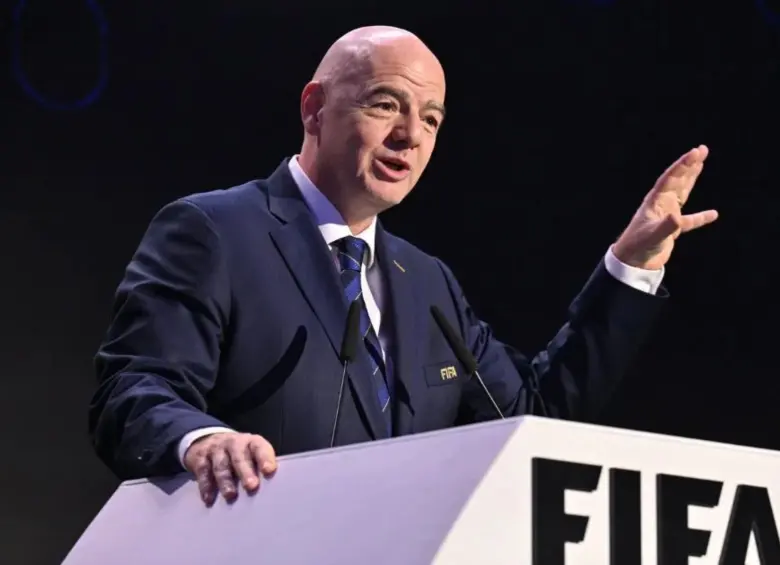 El presidente de la Fifa, Gianni Infantino. FOTO: Getty