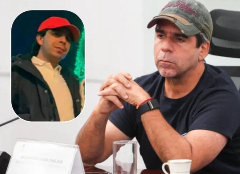 Luego de una lucha legal de más de dos años, el alcalde de Barranquilla, Alejandro Char, aceptó voluntariamente el reconocimiento de su hijo Steven. FOTO: Colprensa y redes sociales Steven Castellanos