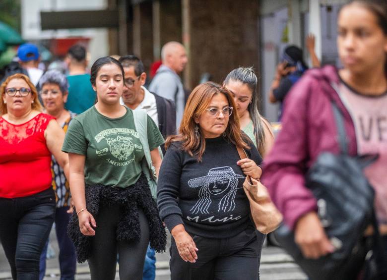 Más del 70% de las mujeres consideran que su condición de mujer les impone desventajas de seguridad en el Centro. FOTO: ESNEYDER GUTIÉRREZ