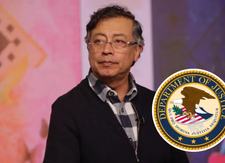 En el texto se señala que fiscales del país estadounidense se encuentran investigando si el presidente colombiano tendría conexiones con traficantes de drogas. Foto: Colprensa/Departamento de Justicia de Estados Unidos. 