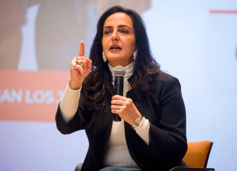 María Fernanda Cabal confirmó que solo participarán los precandidatos ya inscritos y descartó el ingreso de nuevos aspirantes. FOTO: Colprensa