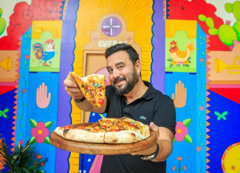 Tulio Zuloaga está feliz con el resultado este año del Pizza Master. FOTO: Camilo Suárez