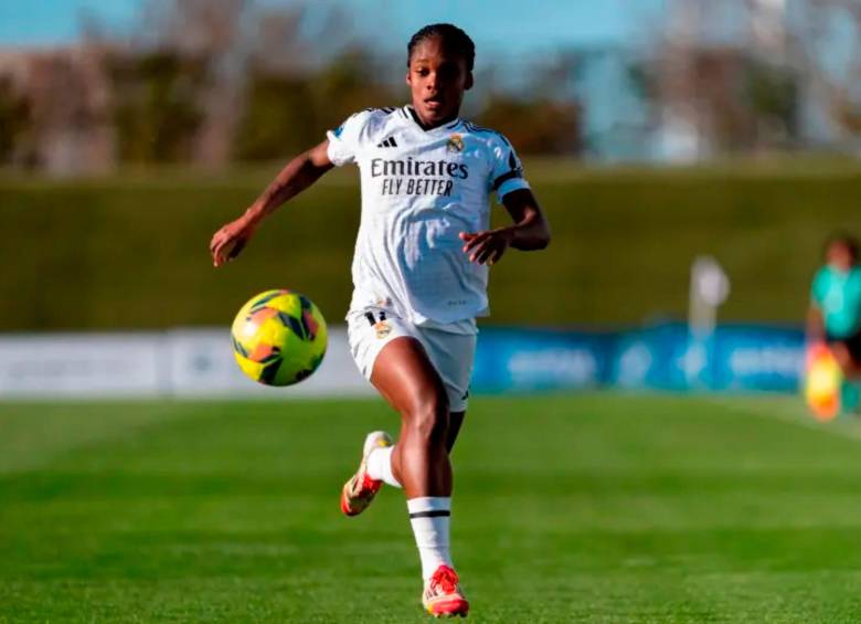 La futbolista colombiana Linda Caicedo es una de las figuras del Real Madrid de España. FOTO: GETTY