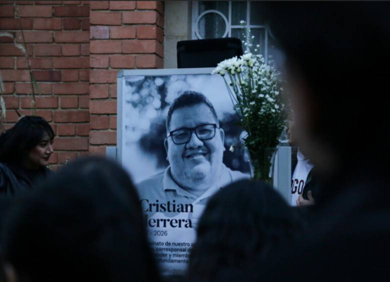 El periodista Cristian Herrera fue asesinado el sábado 6 de junio de este año. Foto: Colprensa. 