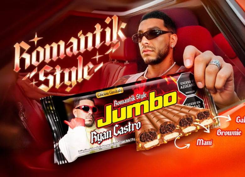 La chocolatina se llama Jumbo Ryan Castro Romantik Style