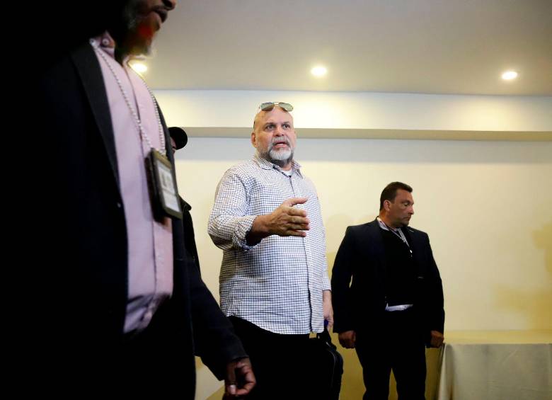 Salvatore Mancuso está libre desde este 11 de julio. FOTO AFP 