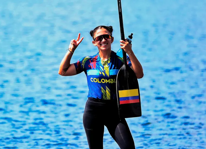 Manuela Gómez marcó un hito para Colombia en los Olímpicos de París 2024, pero hoy carece del apoyo del Gobierno para seguir compitiendo y representando al país. FOTO COC