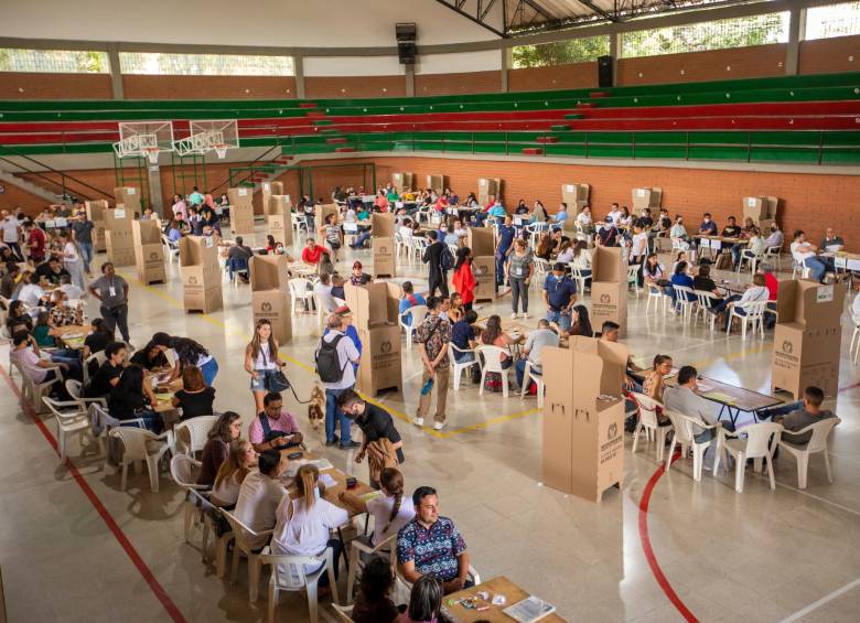 Las autoridades dieron un reporte de normalidad durante las elecciones en el departamento. FOTO Carlos Velásquez