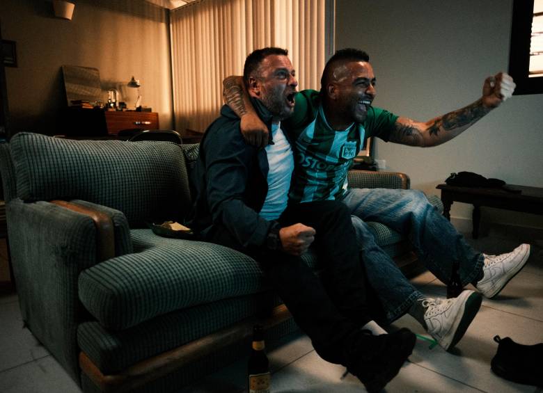 Juan Andrés y Chirolo, dos de los personajes de esta película. FOTO Cortesía