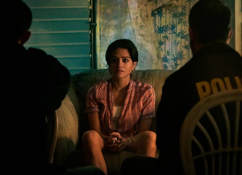 Sasha Calle en una escena de The rip (El Botín). FOTO Cortesía Claire Folger/Netflix