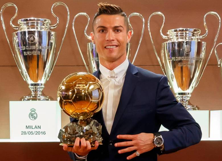 Cristiano Ronaldo ganó cinco veces el Balón de Oro. FOTO: X Real Madrid 