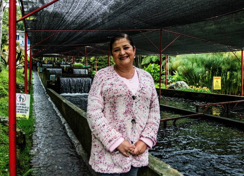 Jardín cuenta hoy con 11 trucheras, pero La Truchería fue una de las primeras en operar y en abastecer a toda la región del Suroeste antioqueño. FOTO Julio César Herrera. 