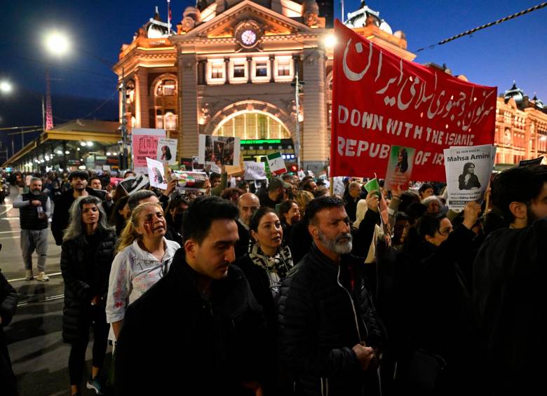 También se han capturado 23 periodistas en las protestas en Irán. Foto: EFE. 