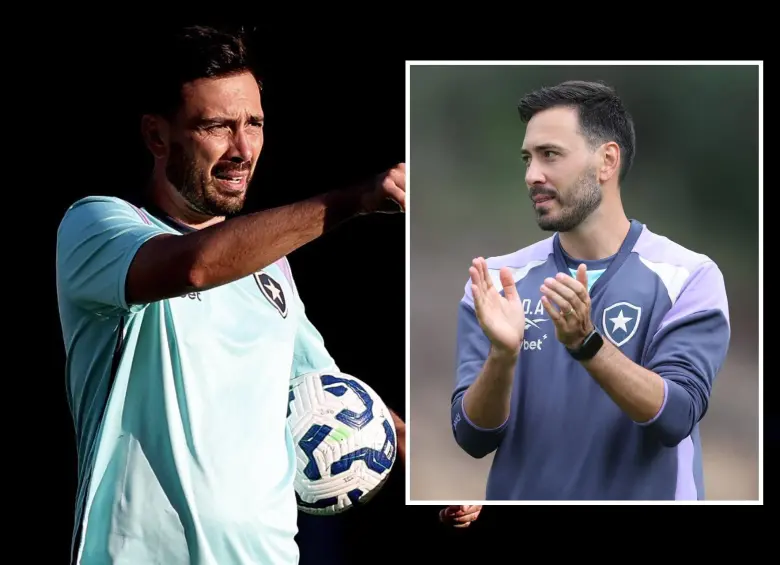 El pasado martes 8 de julio, Davide Ancelotti, el italiano de 35 años e hijo del reconocido técnico Carlo Ancelotti, fue presentado como nuevo entrenador de Botafogo. FOTO: REDES SOCIALES BOTAFOGO
