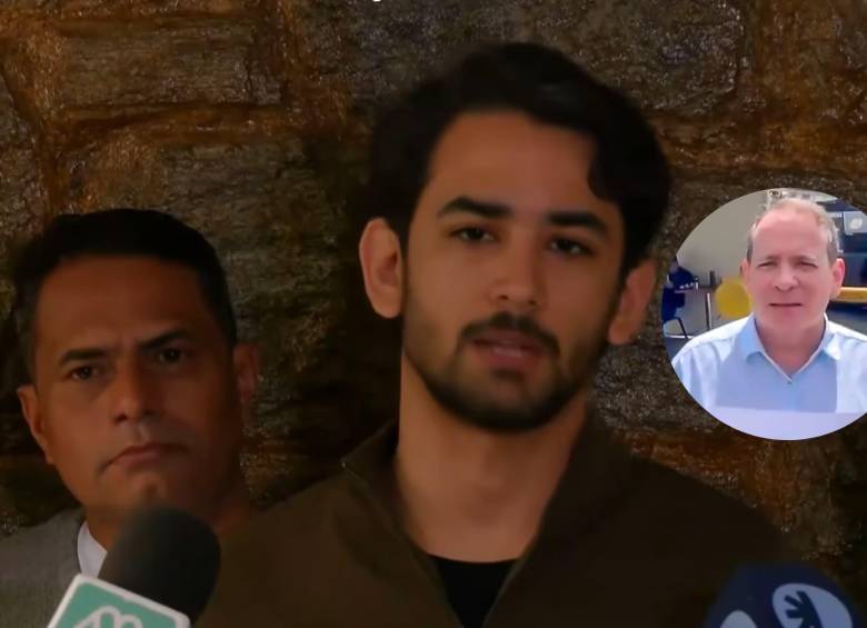 Ramón Guanipa se refirió al secuestro de su padre, Juan Pablo Guanipa, en una rueda de prensa. FOTO: Captura de pantalla.
