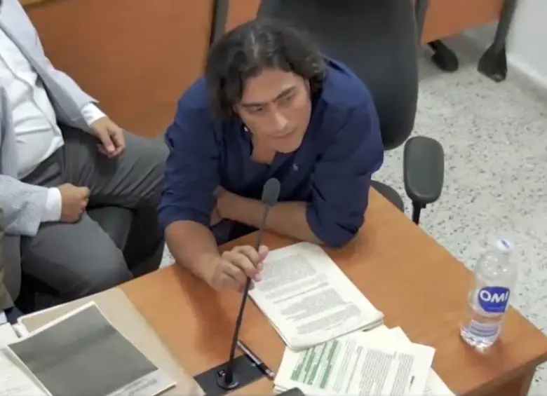 Nicolás Petro enfrenta un proceso por posible corrupción. Foto: captura de video