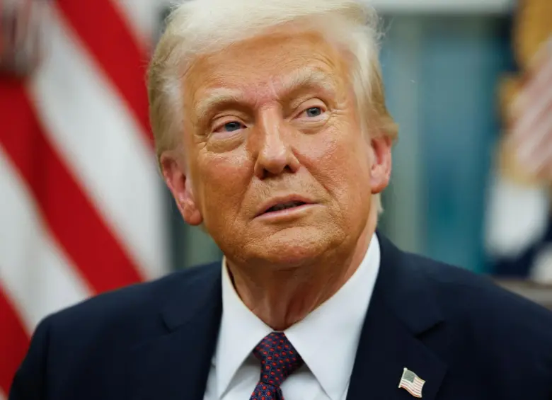 El presidente de Estados Unidos, Donald Trump. FOTO: Getty