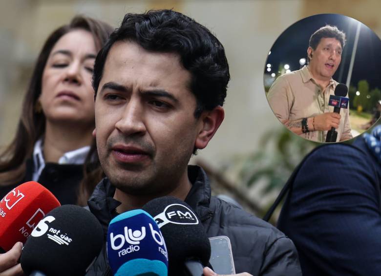 Exconcejal Daniel Briceño denuncia supuesta extorsión del subgerente de RTVC, Luis Alfredo Hernández. Foto: Colprensa y redes sociales.