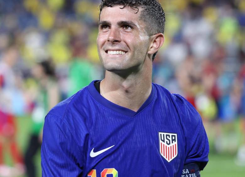 El jugador número 10 de Estados Unidos, Christian Pulisic. FOTO: CUENTA DE X @USMNT