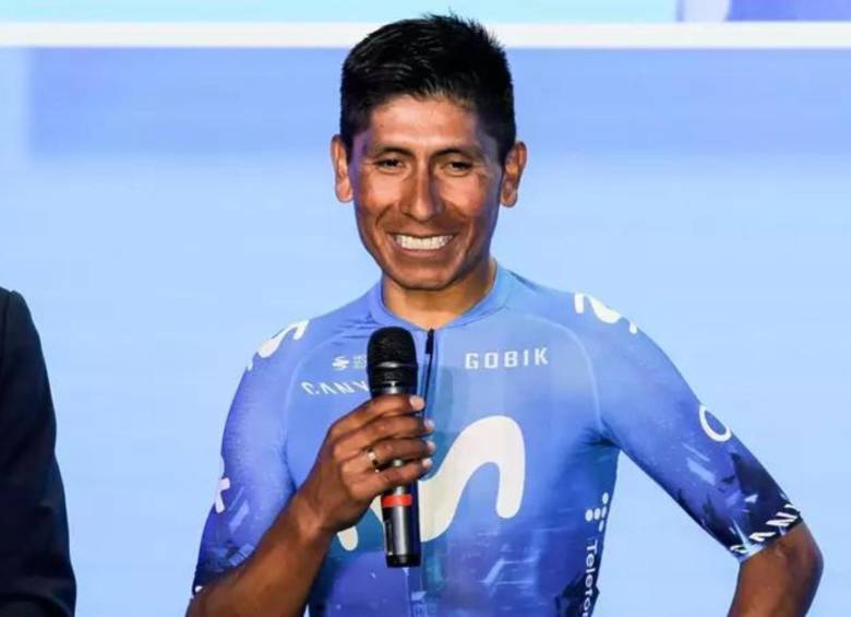 Después del debate que se generó alrededor de su investigación por dopaje, Nairo regresó de la mano de Movistar a las grandes del ciclismo. FOTO: Europa Press