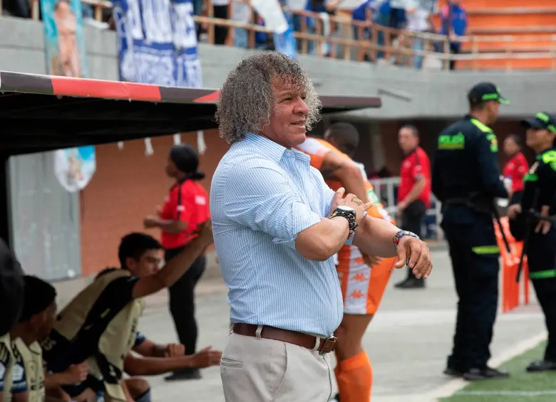 Alberto Gamero regresó como técnico de Millonarios en reemplazo del argentino Fabián Bustos. FOTO EL COLOMBIANO