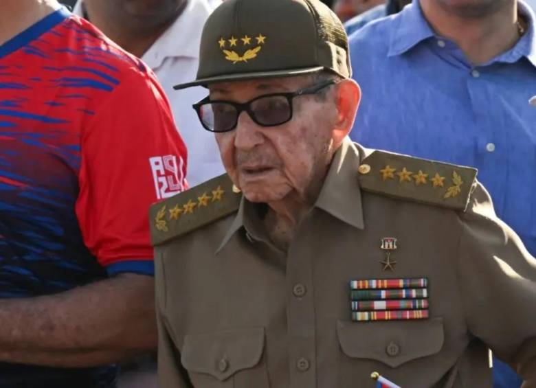 El expresidente y exministro de Defensa cubano Raúl Castro. FOTO: AFP
